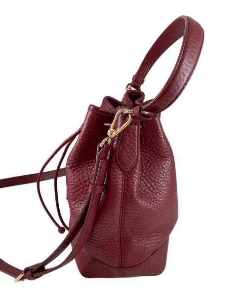 FURLA（フルラ）FURLA (フルラ) HALPER SMALL 2WAYバケツ型バッグ パープルの古着・服飾アイテム