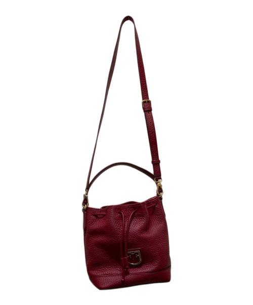 FURLA（フルラ）FURLA (フルラ) HALPER SMALL 2WAYバケツ型バッグ パープルの古着・服飾アイテム