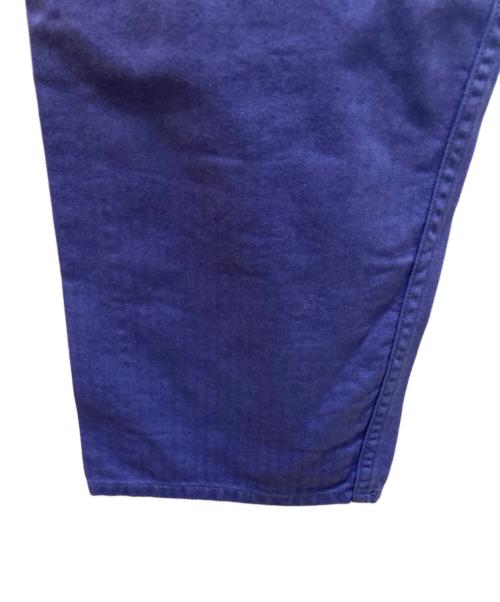 orSlow（オアスロウ）orSlow (オアスロウ) ヘリンボーンペインターパンツ ブルー サイズ:Mの古着・服飾アイテム