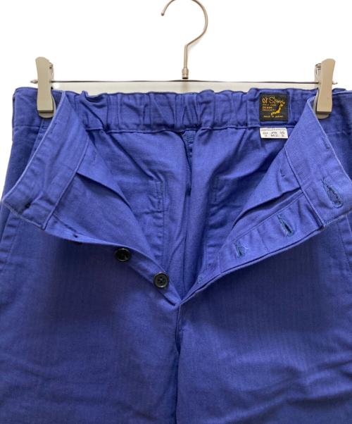 orSlow（オアスロウ）orSlow (オアスロウ) ヘリンボーンペインターパンツ ブルー サイズ:Mの古着・服飾アイテム