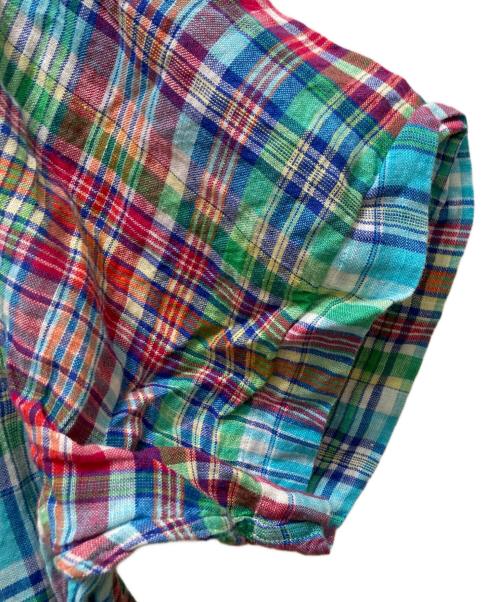POLO RALPH LAUREN（ポロ・ラルフローレン）POLO RALPH LAUREN (ポロ・ラルフローレン) リネンチェックシャツ マルチカラー サイズ:Mの古着・服飾アイテム