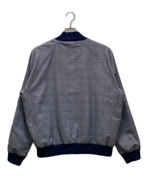 adidas（アディダス）adidas (アディダス) プレイド トラックジャケット グレー サイズ: Lの古着・服飾アイテム