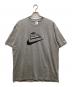 NIKE（ナイキ）の古着「コラボロゴプリントTシャツ」｜グレー
