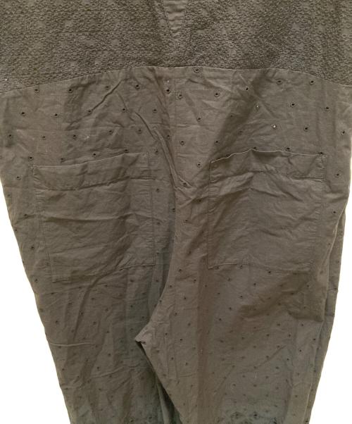 SLOBE IENA（スローブ イエナ）SLOBE IENA (スローブ イエナ) エンブロイダリーオーバーオール ブラック サイズ:表記なしの古着・服飾アイテム