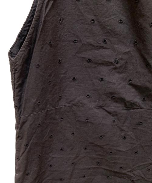 SLOBE IENA（スローブ イエナ）SLOBE IENA (スローブ イエナ) エンブロイダリーオーバーオール ブラック サイズ:表記なしの古着・服飾アイテム