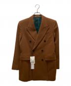JOHN LAWRENCE SULLIVANジョン ローレンス サリバン）の古着「ダブルブレストテーラードジャケット」｜ブラウン