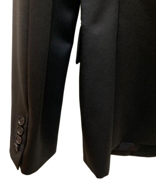 JOHN LAWRENCE SULLIVAN（ジョン ローレンス サリバン）JOHN LAWRENCE SULLIVAN (ジョン ローレンス サリバン) ウールメタルライン テーラードジャケット ブラック サイズ:48の古着・服飾アイテム