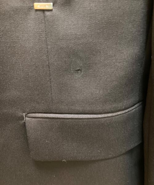 JOHN LAWRENCE SULLIVAN（ジョン ローレンス サリバン）JOHN LAWRENCE SULLIVAN (ジョン ローレンス サリバン) ウールメタルライン テーラードジャケット ブラック サイズ:48の古着・服飾アイテム