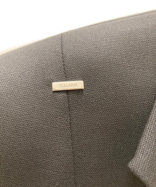 JOHN LAWRENCE SULLIVAN（ジョン ローレンス サリバン）JOHN LAWRENCE SULLIVAN (ジョン ローレンス サリバン) ウールメタルライン テーラードジャケット ブラック サイズ:48の古着・服飾アイテム