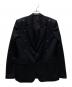 JOHN LAWRENCE SULLIVAN（ジョン ローレンス サリバン）の古着「ウールメタルライン テーラードジャケット」｜ブラック