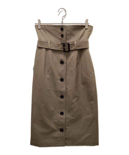 JOHN LAWRENCE SULLIVAN（ジョン ローレンス サリバン）JOHN LAWRENCE SULLIVAN (ジョン ローレンス サリバン) トレンチスカート ベージュ サイズ:Mの古着・服飾アイテム