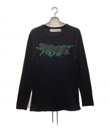 OFFWHITE（オフホワイト）の古着「ロングカットソー」｜ブラック