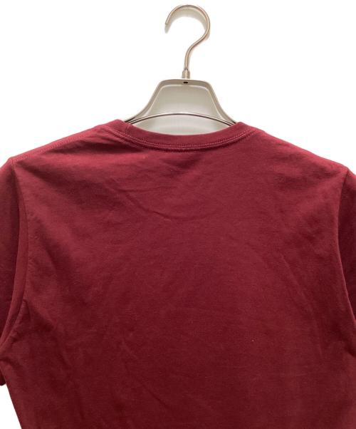 stussy（ステューシー）stussy (ステューシー) トライバルマスクプリントTシャツ パープル サイズ:Sの古着・服飾アイテム