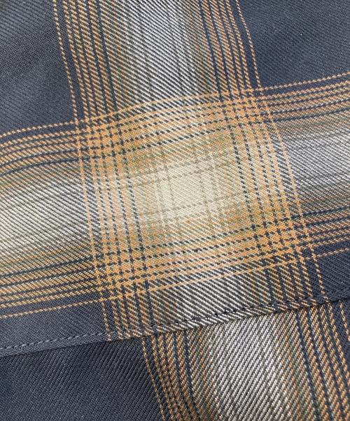 Spick and Span（スピック＆スパン）Spick and Span (スピック＆スパン) TRツイルチェックシャツ ブラウン×ブラック サイズ:不明の古着・服飾アイテム