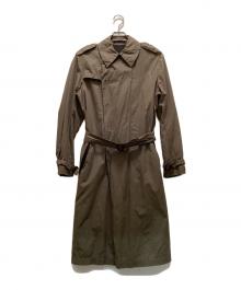Y's（ワイズ）の古着「エポレット付きトレンチコート」｜グリーン