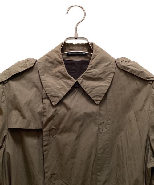 Y's（ワイズ）Y's (ワイズ) エポレット付きトレンチコート グリーン サイズ:3の古着・服飾アイテム