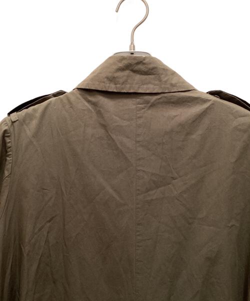 Y's（ワイズ）Y's (ワイズ) エポレット付きトレンチコート グリーン サイズ:3の古着・服飾アイテム