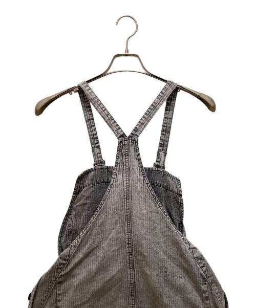 Y's（ワイズ）Y's (ワイズ) ヘリンボーンノースリーブワンピース グレー サイズ:2の古着・服飾アイテム