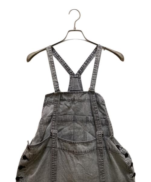 Y's（ワイズ）Y's (ワイズ) ヘリンボーンノースリーブワンピース グレー サイズ:2の古着・服飾アイテム