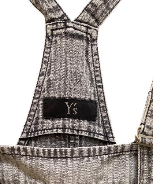Y's（ワイズ）Y's (ワイズ) ヘリンボーンノースリーブワンピース グレー サイズ:2の古着・服飾アイテム