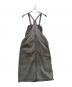 Y's (ワイズ) ヘリンボーンノースリーブワンピース グレー サイズ:2：10000円