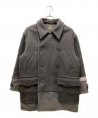 NEIGHBORHOODネイバーフッド）の古着「Pコート」｜グレー