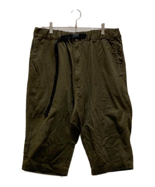 s'yte（サイト）s'yte (サイト) サルエルクロップドパンツ グリーン サイズ:3の古着・服飾アイテム