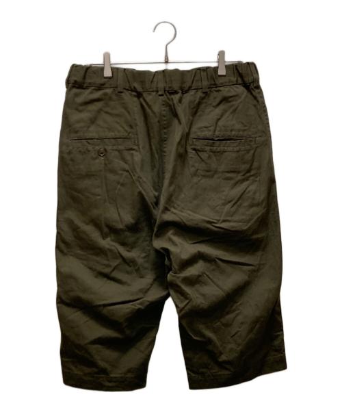 s'yte（サイト）s'yte (サイト) サルエルクロップドパンツ グリーン サイズ:3の古着・服飾アイテム