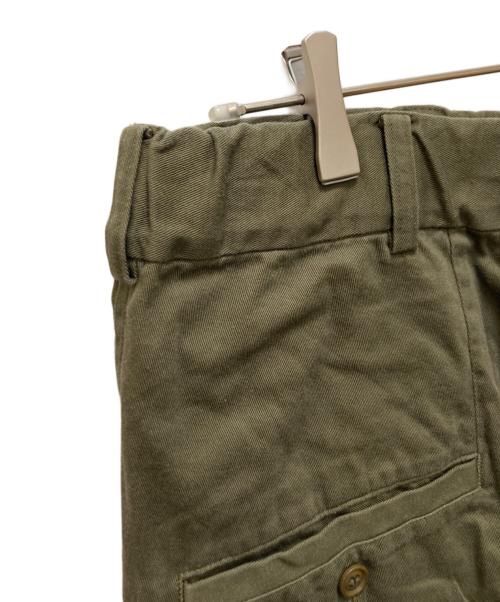 s'yte（サイト）s'yte (サイト) サルエルクロップドパンツ グリーン サイズ:3の古着・服飾アイテム