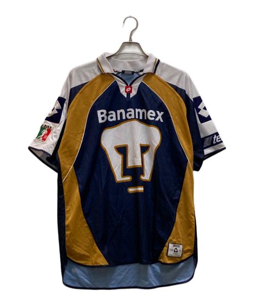 LOTTO（ロット）LOTTO (ロット) ゲームシャツ ネイビー サイズ:XLの古着・服飾アイテム