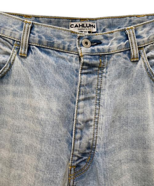 CAHLUMN（カウラム）CAHLUMN (カウラム) Selvedge Denim Pant straight インディゴ サイズ:XXLの古着・服飾アイテム