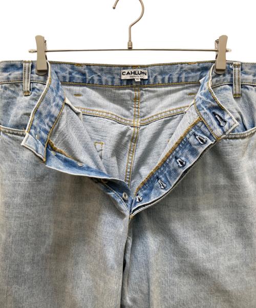 CAHLUMN（カウラム）CAHLUMN (カウラム) Selvedge Denim Pant straight インディゴ サイズ:XXLの古着・服飾アイテム