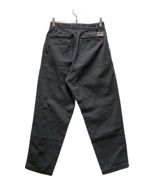 Schott（ショット）Schott (ショット) 2タック ワイド ワークパンツ グレー サイズ:Sの古着・服飾アイテム
