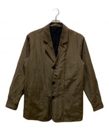 MARGARET HOWELL（マーガレットハウエル）の古着「WOOL LINEN PLAINWEAVE」｜カーキ