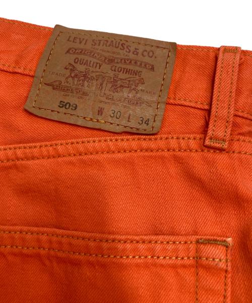 LEVI'S（リーバイス）LEVI'S (リーバイス) 509デニムパンツ オレンジ サイズ:W30 L34の古着・服飾アイテム