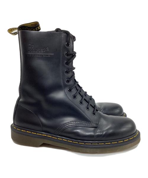 Dr.Martens（ドクターマーチン）Dr.Martens (ドクターマーチン) 10ホールレースアップブーツ ブラック サイズ: UK 8の古着・服飾アイテム