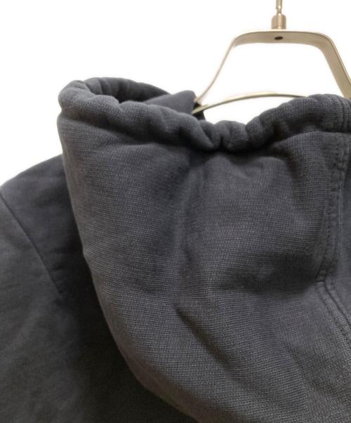 AMI PARIS（アミ パリス）AMI PARIS (アミ パリス) ハートロゴ刺繍プルオーバーパーカー ブラック サイズ:XSの古着・服飾アイテム