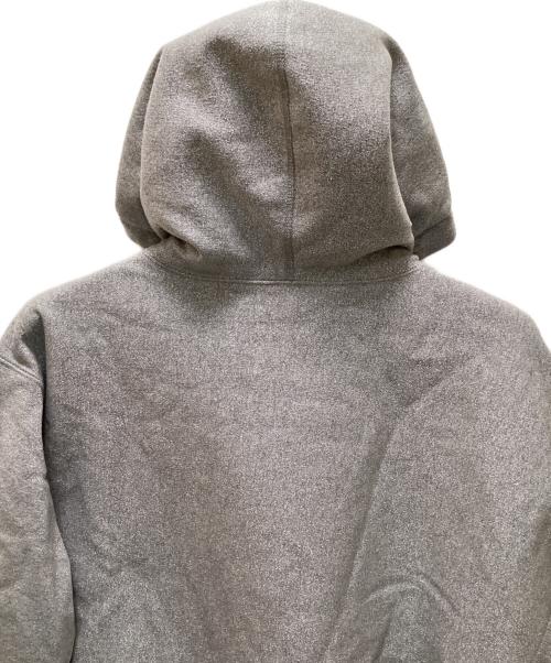 SUPREME（シュプリーム）Supreme (シュプリーム) グリッター アーチロゴ スウェットパーカー グレー サイズ:smallの古着・服飾アイテム