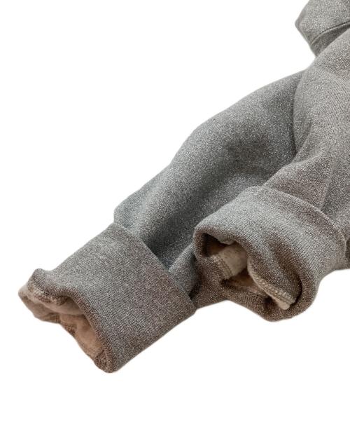 SUPREME（シュプリーム）Supreme (シュプリーム) グリッター アーチロゴ スウェットパーカー グレー サイズ:smallの古着・服飾アイテム