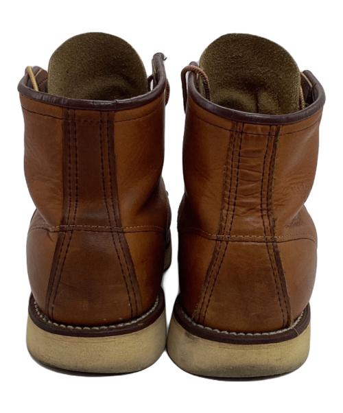 RED WING（レッドウィング）RED WING (レッドウィング) 6インチ クラシックモックトゥ レースアップブーツ ブラウン サイズ:8Eの古着・服飾アイテム