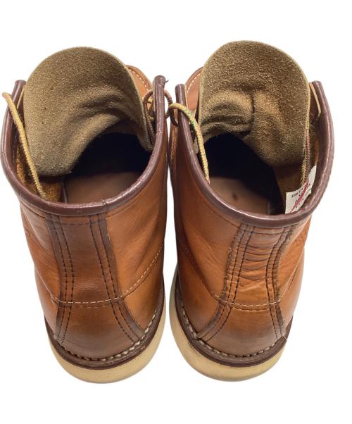 RED WING（レッドウィング）RED WING (レッドウィング) 6インチ クラシックモックトゥ レースアップブーツ ブラウン サイズ:8Eの古着・服飾アイテム