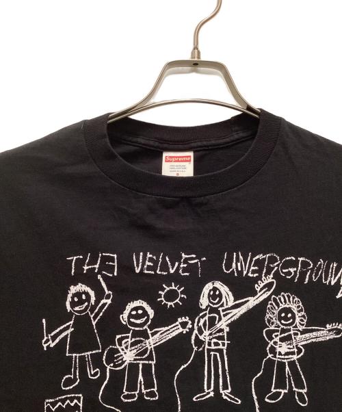 SUPREME（シュプリーム）Supreme (シュプリーム) ザ・ベルベット・アンダーグラウンドイラストTee ブラック サイズ:Sの古着・服飾アイテム