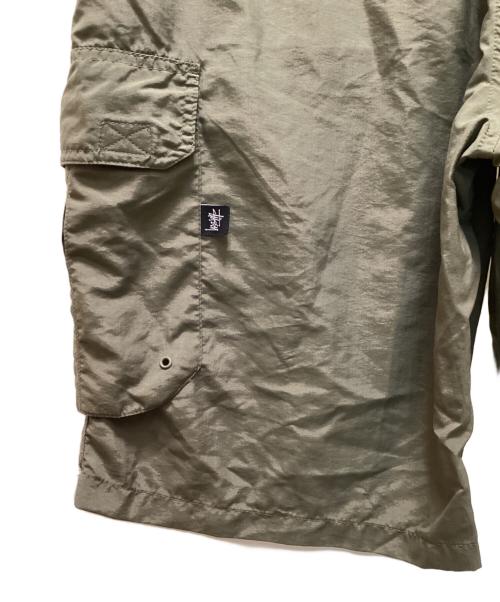 stussy（ステューシー）stussy (ステューシー) ナイロンショーツ グリーン サイズ:32の古着・服飾アイテム