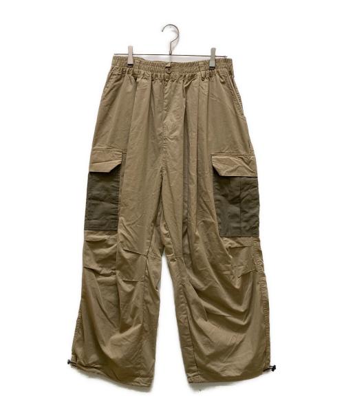 The Frankie shop（フランキーショップ）the frankie shop (フランキーショップ) デザインカーゴパンツ ベージュ サイズ:MLの古着・服飾アイテム