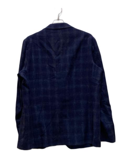 TAGLIATORE（タリアトーレ）TAGLIATORE (タリアトーレ) 2Bチェックテーラードジャケット ネイビー サイズ: 56/Rの古着・服飾アイテム