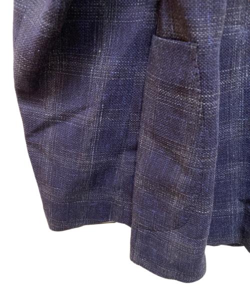 TAGLIATORE（タリアトーレ）TAGLIATORE (タリアトーレ) 2Bチェックテーラードジャケット ネイビー サイズ: 56/Rの古着・服飾アイテム