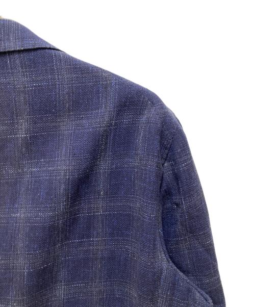 TAGLIATORE（タリアトーレ）TAGLIATORE (タリアトーレ) 2Bチェックテーラードジャケット ネイビー サイズ: 56/Rの古着・服飾アイテム