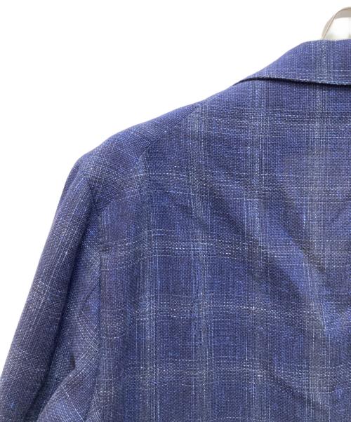 TAGLIATORE（タリアトーレ）TAGLIATORE (タリアトーレ) 2Bチェックテーラードジャケット ネイビー サイズ: 56/Rの古着・服飾アイテム