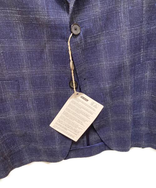 TAGLIATORE（タリアトーレ）TAGLIATORE (タリアトーレ) 2Bチェックテーラードジャケット ネイビー サイズ: 56/Rの古着・服飾アイテム