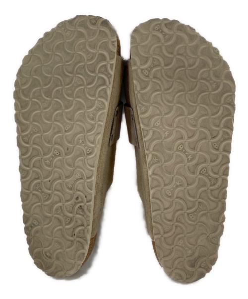 BIRKENSTOCK（ビルケンシュトック）BIRKENSTOCK (ビルケンシュトック) キョウト ヌバック・スウェード ベルクロサンダル ベージュ サイズ:28cmの古着・服飾アイテム